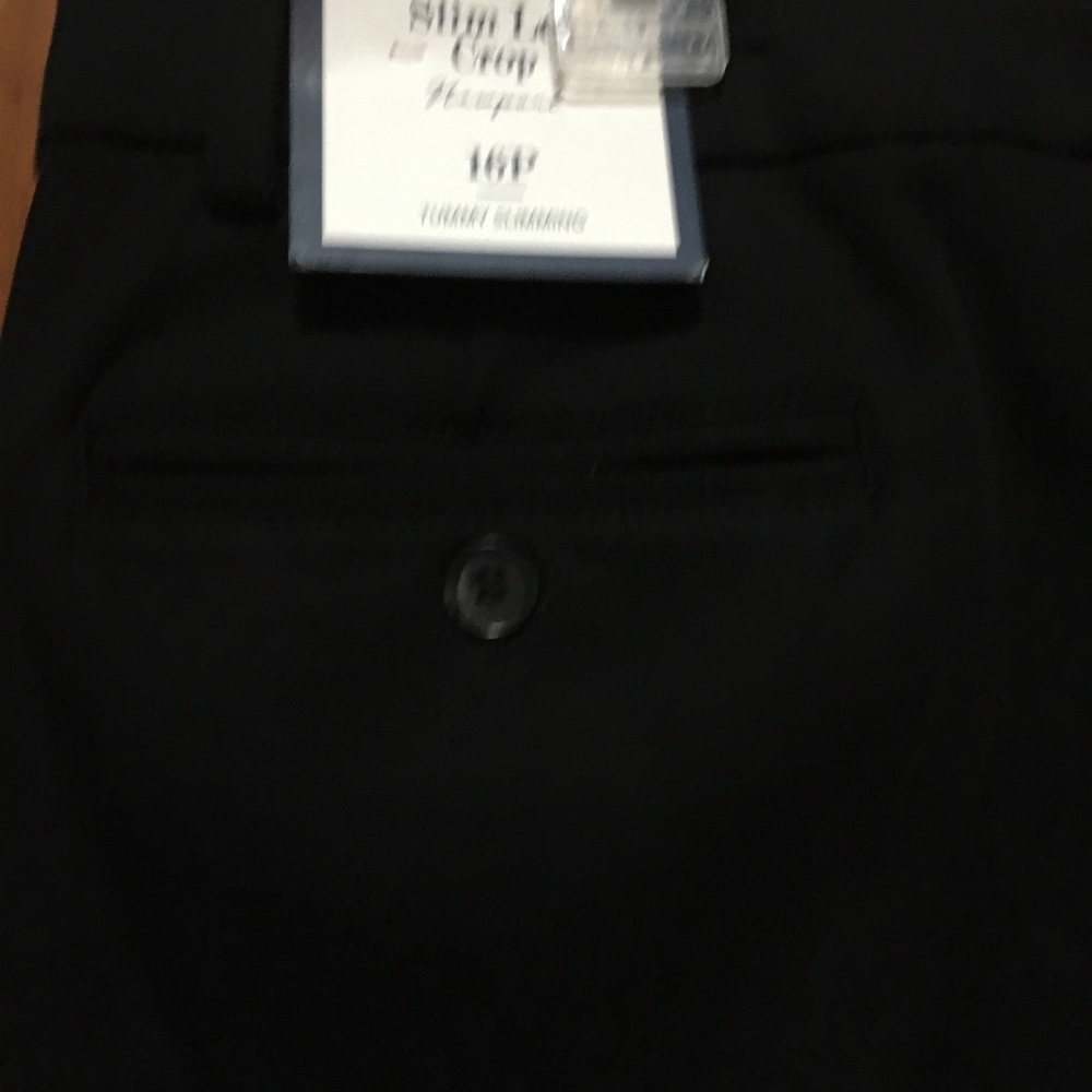 NWT CHARTER CLUB SLIM LEG CROP PANTS NWT P/16 - Picture 4 of 8